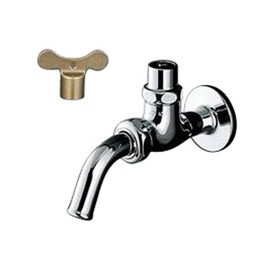 TOTO Single Faucet (Horizontal Faucet) T200CSNR13 (Spout Rotating, Keyed)