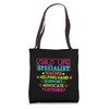 CLS Child Life Specialist Teacher Helping Hand Support Tote Bag