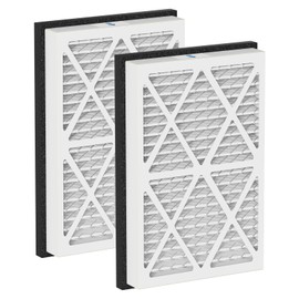 20x30x3 MERV 13 Pleated Air Filters Replacement Compatible with Zephyr VGF Series 20x30x3 Whole Home Return Air Grille Filter,White 2 Pack