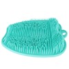 Shower Foot Scrubber Soft Silicone Anti Slip Suction Cup Odour