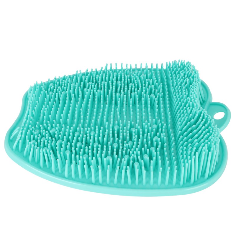 Shower Foot Scrubber Soft Silicone Anti Slip Suction Cup Odour