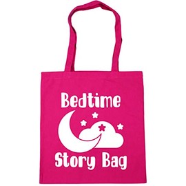 Hippowarehouse Bedtime story bag Tote Shopping Gym Beach Bag 42cm x38cm, 10 litres