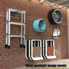 Garage Hooks, Heavy Duty Garage Hooks -12.4 Inch Wall Mount