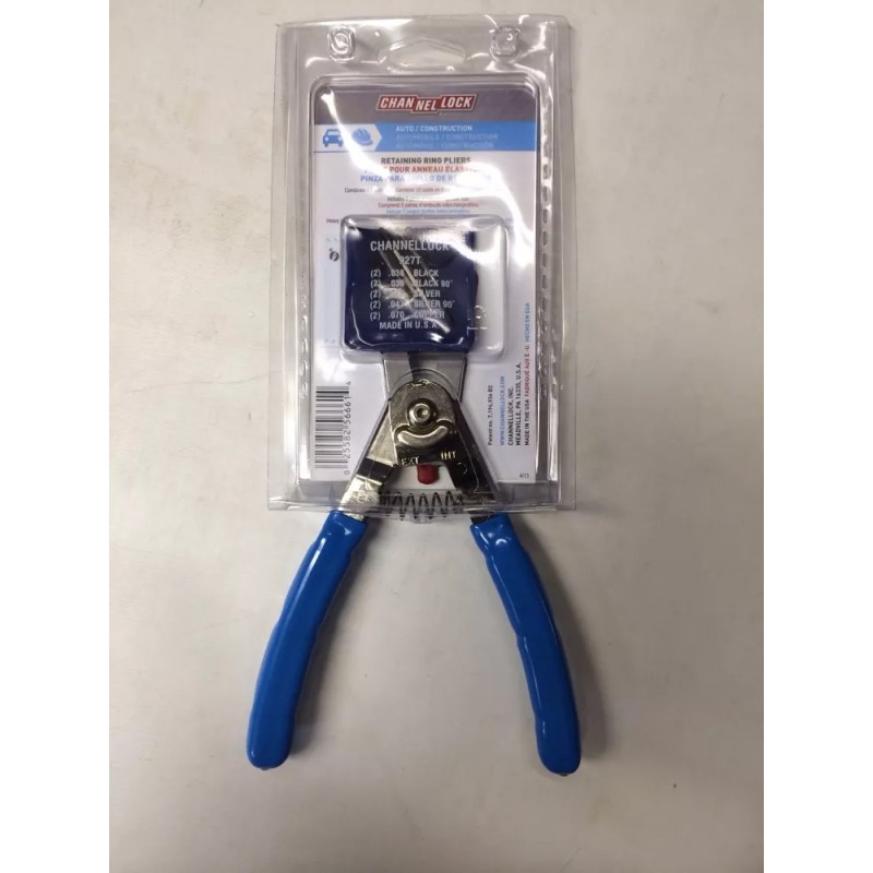 Channellock 927 8" Snap Retaining Ring Pliers Made in USA