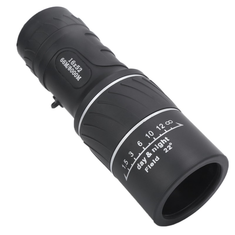 16x52 Monocular Dual Focus Optics Zoom Telescope High Power Monoculars