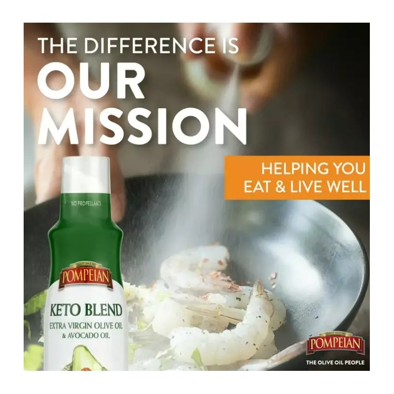 Pompeian Keto Blend Extra Virgin Olive Oil & Avocado Oil