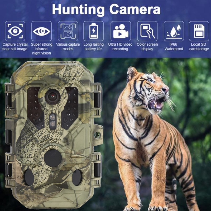 Hunting Camera Professional IP66 Waterproof 4K Wireless WiFi Night Vision
