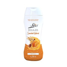 Jabón Liquido Corporal Lirio Shower Gel Avena y Miel 400ml