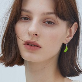 Pickle Earrings Sterling Silver Funny Earrings Jewellery for Women