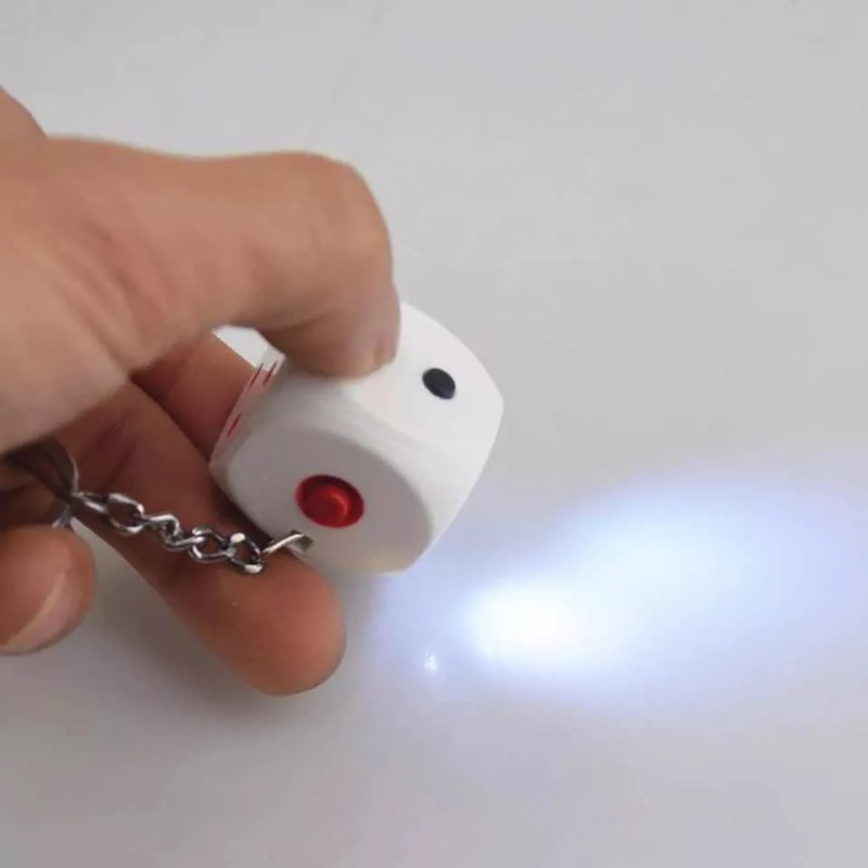 PMX Llavero De Broma, Llavero De Dado Que Da Toques,