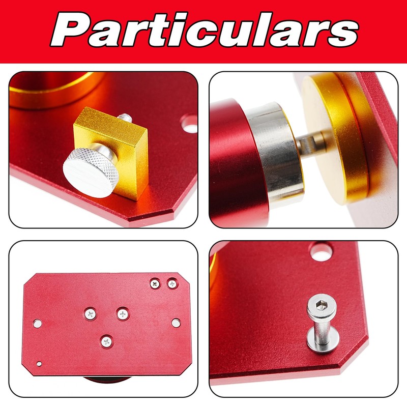 LEVANLIGHTING Updated 42-047 Lawn Mower Blade Balancer,Wall Mounted Blade Balancing