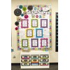 Teacher Created Resources Chalkboard Brights Circles Die-Cut Border Trim (TCR3498)