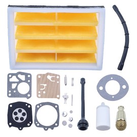 Mtanlo Air Filter Fuel Line Carb Repair Kit For Husqvarna 268 272 272Xp Chainsaw Air Filter 503447203, Oil Filter 501544102, Fuel Fiter 503443201, Fuel Line 501285902