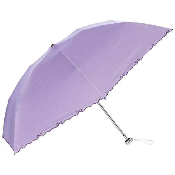 Moonbat 10953-02 10953-02 Folding Umbrella, Umbrella, Ribbon, Embroidered Ribbon, Umbrella,