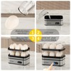 Evoloop Rapid Egg Cooker Electric 12 Eggs Capacity, Soft, Medium,