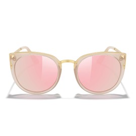 MERRY'S Girls Cat Eye Sunglasses for kids Children Polarized Sunglasses S7000 (Pink Mirror, 49)