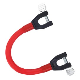 WanFengXue Ski Bungee Fixed Ski Plate Clip Red 14*7*1cm Size Ski Tip Connector Ski Plate Easy Ski Training for Beginners
