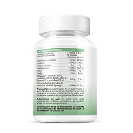 BIO B | Enzimas Digestivas Digezyme® + Prebióticos | 90 cápsulas veganas | Complejo multi enzimático patentado: amilasa, lipasa, proteasa, celulasa, l
