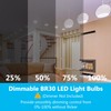 DAYBETTER 12Pack BR30 LED Light Bulbs Indoor Flood Light 65W