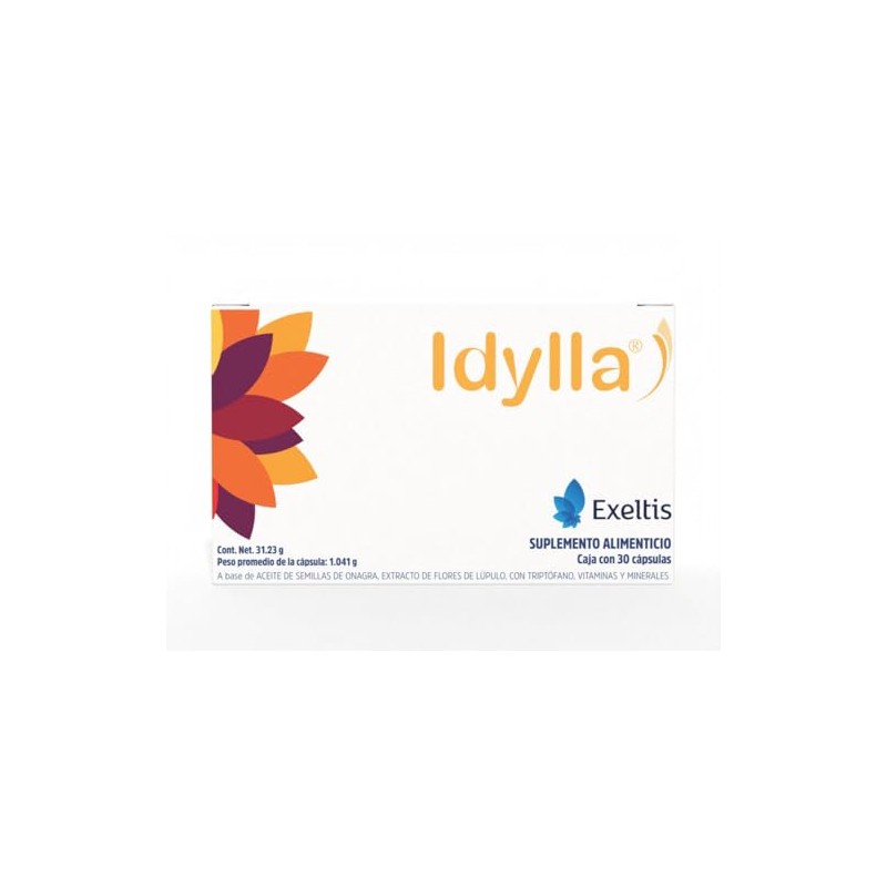 Exeltis Rethinking Healthcare Idylla Suplemento Alimenticio Base Aceite Semillas Onagra