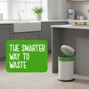 Eco Green Living 10 Litre Compostable Bin Liners, Plastic Free
