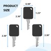 CHNPLUM Club Car Replacement Golf Cart Key 1A & 1B