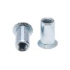 M6 Blind Rivet Nuts, Countersunk Head Round Body Open-ended Threaded