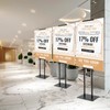 STANDNEE 4PACK Adjustable Poster Holder, Foam Board Stand for Display,