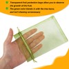 Shintop 100Pcs Fruit Protection Bags, 4x6 Inch Green Strawberry Netting