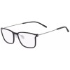 MARCHON AIRLOCK NEW Marchon Airlock 2001 002 Matte Black Eyeglasses 54mm with AL Case