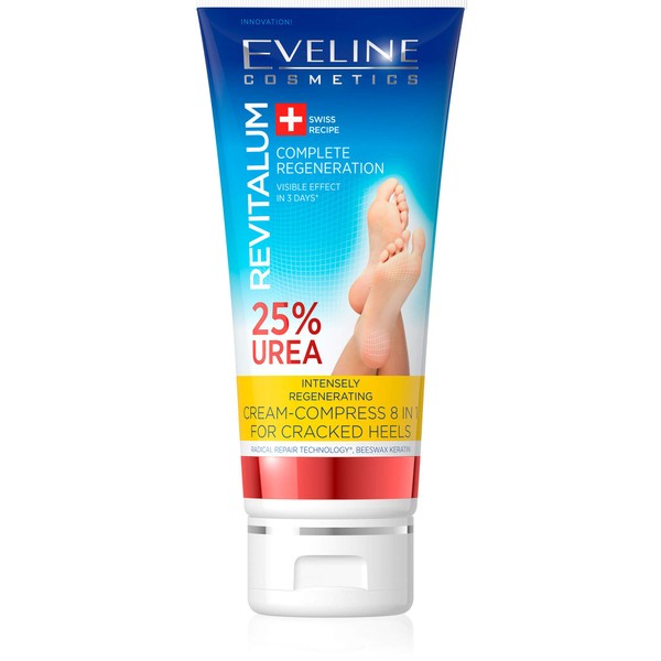Eveline Revitalum Foot Cream Regenerating 8 in 1 Urea 25% 100 ml