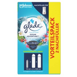 Glade Touch & Fresh (Brise One Touch) Nachfüller Doppelpack, Ocean Adventure 2 x 10 ml
