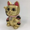 Maneki Neko Large Feng Shui Gold Traditional Craftsman Toko Kakinuma