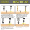 Varlldibao Gift for Man-10 PCS Damaged Screw Extractor Set,6 PCS