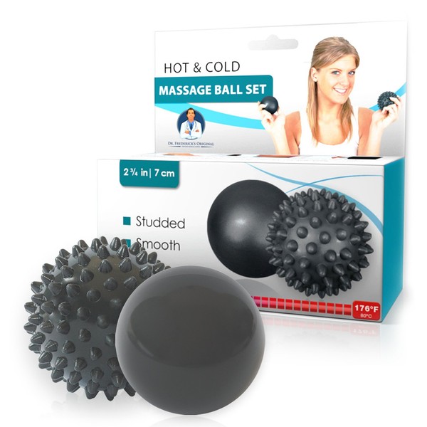 Dr. Frederick's Original Therapy Ball Set - Temperature Sensitive Massage Balls