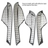 GruDawu 4Pcs/Set Car Door Panel and Door Armrest Protector Cover