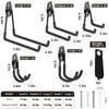 YouthZeal 30 Pack Garage Hooks, Heavy Duty Steel Wall Mount