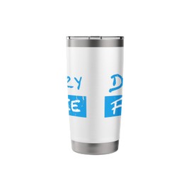 Dairy Free - No Milk Distressed Vintage Stainless Steel Insulated Tumbler