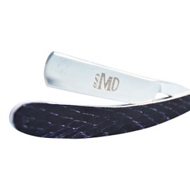 ~SHAVE READY~ MD Black Cobra Straight Razor (Steel)