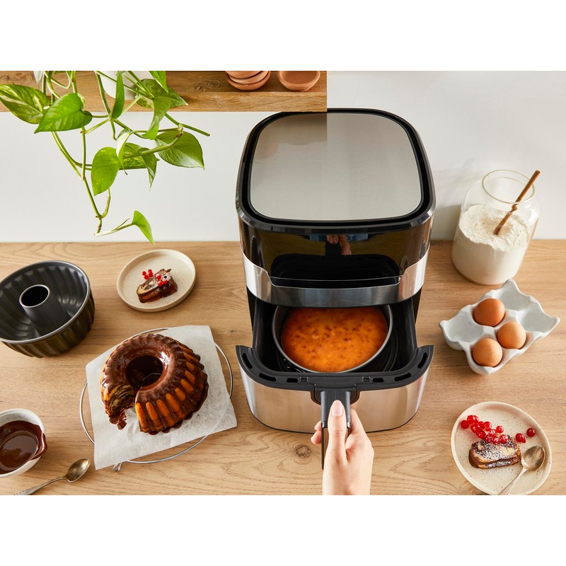 Tefal 2 x Air Fryer Non Stick Easy Release Pie