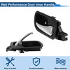 X AUTOHAUX Rear Right Passenger Side Interior Door Handle for