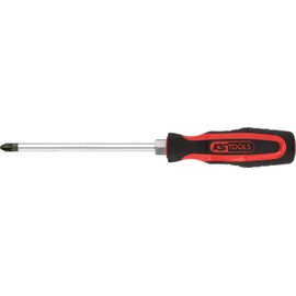 KS Tools 159.1047 ERGO+ screwdriver, POZIDRIV, PZ0