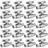 20 Pack Stop Valves, 1/4 Turn Straight Stop Valves, 3/8"