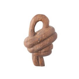 Creative Co-Op Decorative Reclaimed Wood Knot, Brown