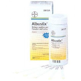 Albustix Urine Protein Test Strips, 50-Piece
