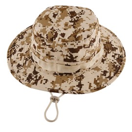 Faletony Outdoor hat, bush hat, Bonnie hat with chin strap, fishing hat, sun hat, summer hat for men and women, multicolour, 60