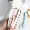 5-Sided Dual-Action Sneaker Cleaning Brush Green 40ea