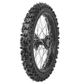 REBEKAMODS 14'' Front Wheel 60/100-14 Tire and Inner Tube 1.4x14 Rim Assembly for Pit Pro Dirt Bike 125cc 140cc 150cc KLX SSR (15mm Bearing)