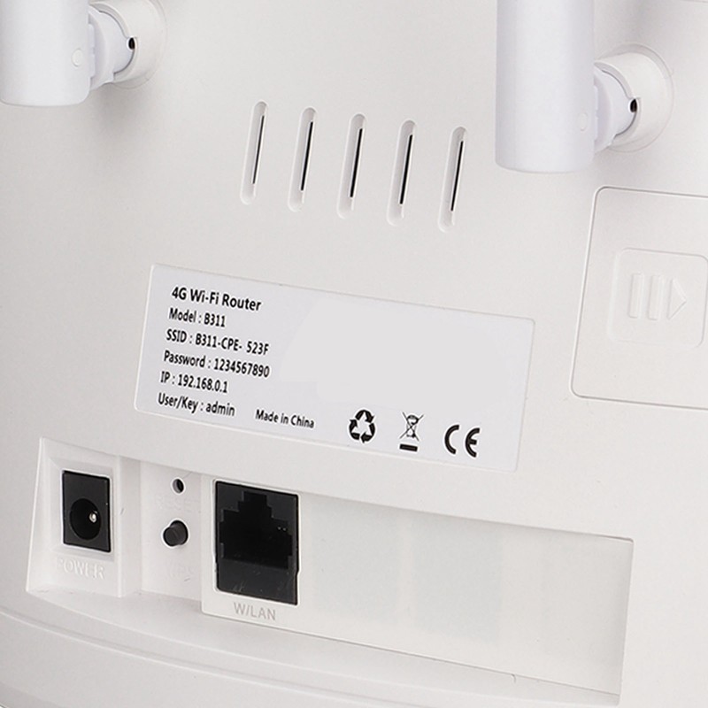 Router for SIM Card Built in Firewall 300Mbps 4G Wired