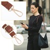 Telooco Shoulder Strap for Bags Adjustable Women's Leather Shoulder Strap